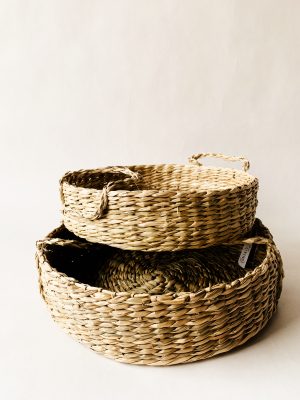 Brødkurv m hank d 28 cm s/2