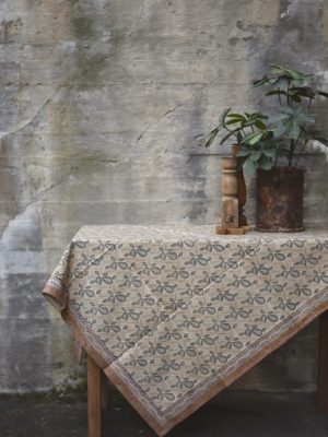 Duk 140x140 mønster multi