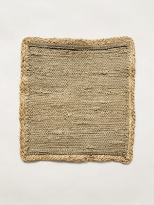 Bordbrikke 36x36 cm grønn