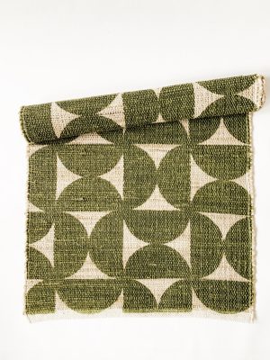 Rye retro 70x160 cm grønn