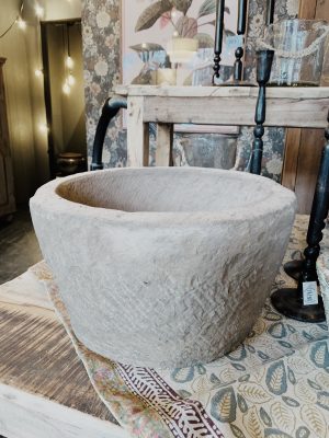 Krukke i stein 40x40x15cm